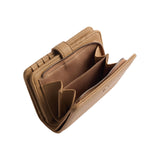 Cartera Mediana Con Textura