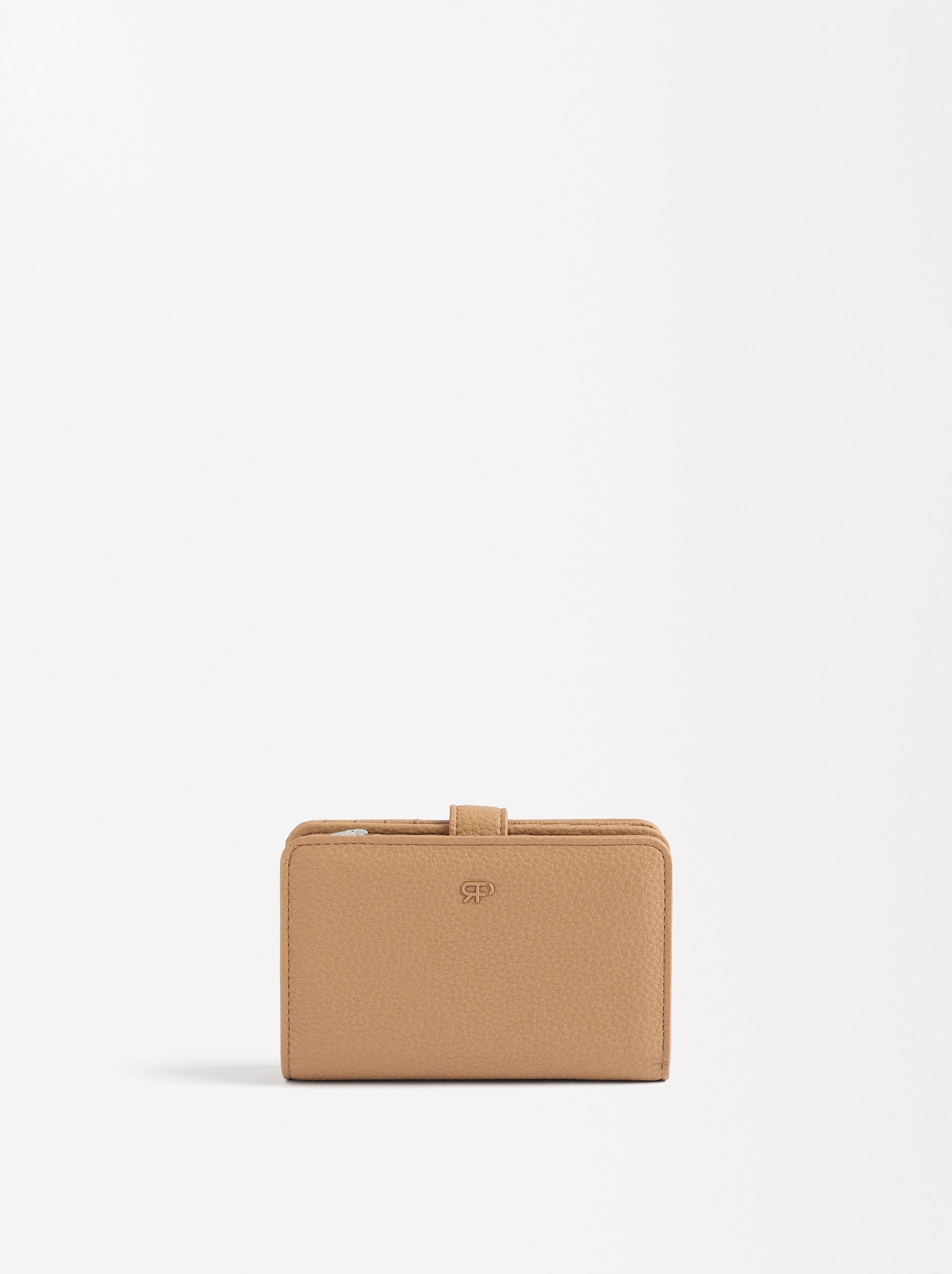 Billetera Mediana Con Textura