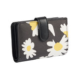 Cartera Estampado Margaritas Con Textura