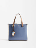 Cartera Tote Color Block Colgante