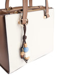 Bolso Tote Color Block Colgante
