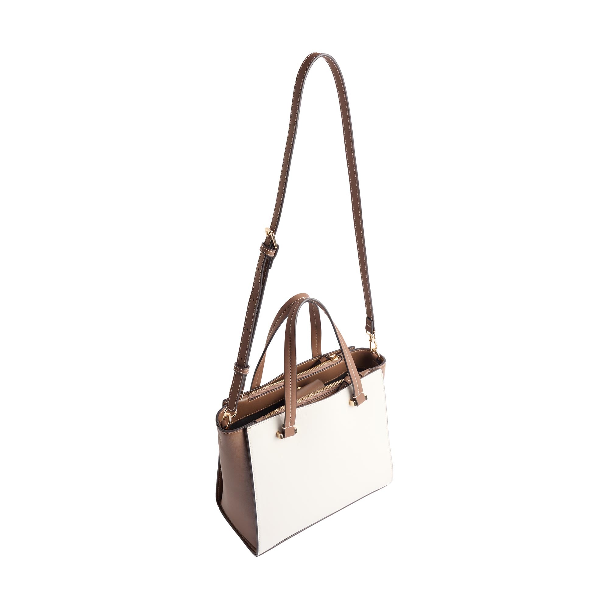Bolso Tote Color Block Colgante