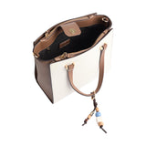 Bolso Tote Color Block Colgante