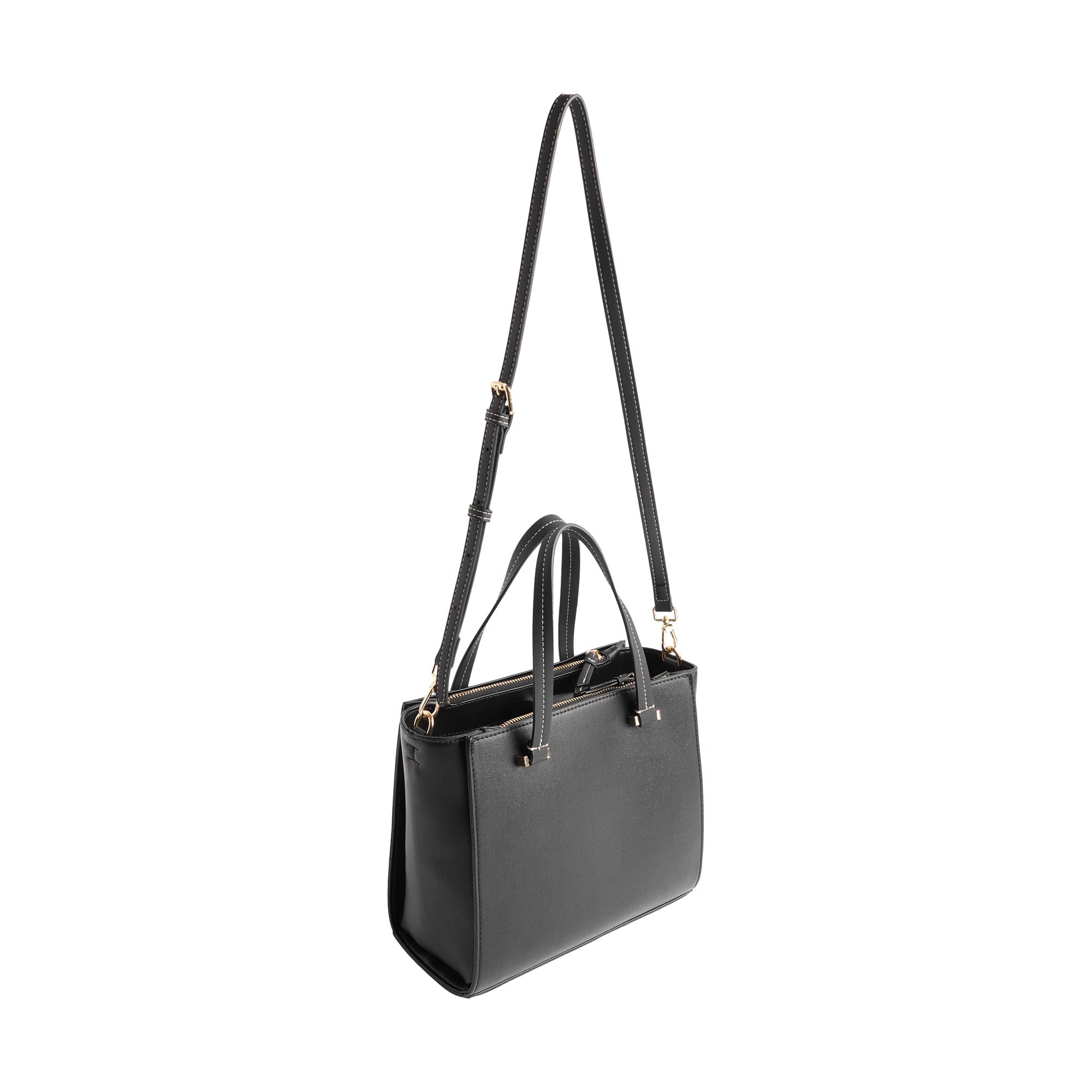 Bolso Tote Con Colgante