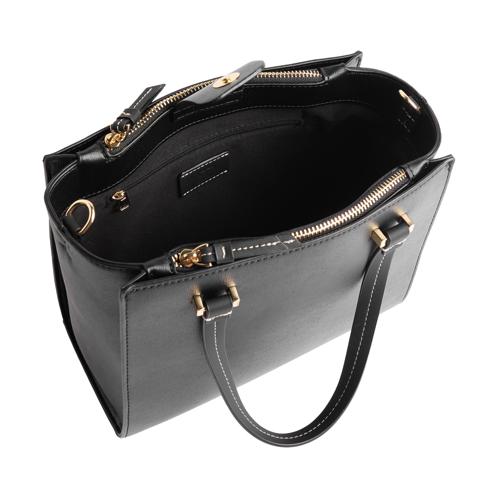 Bolso Tote Con Colgante