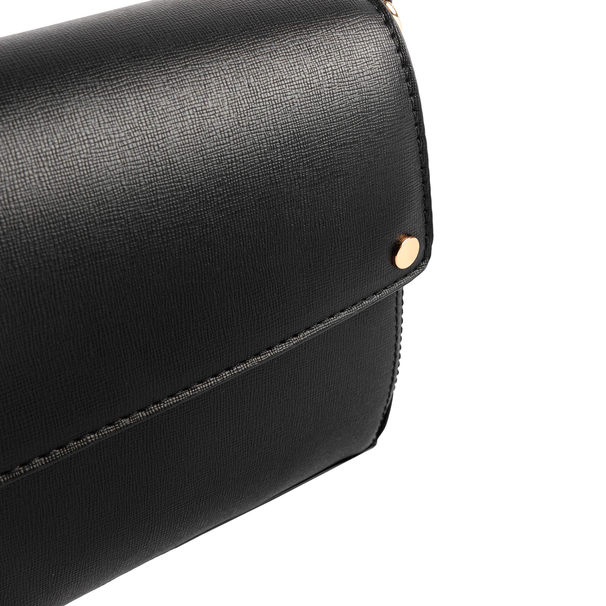 Bolso Bandolera Con Solapa