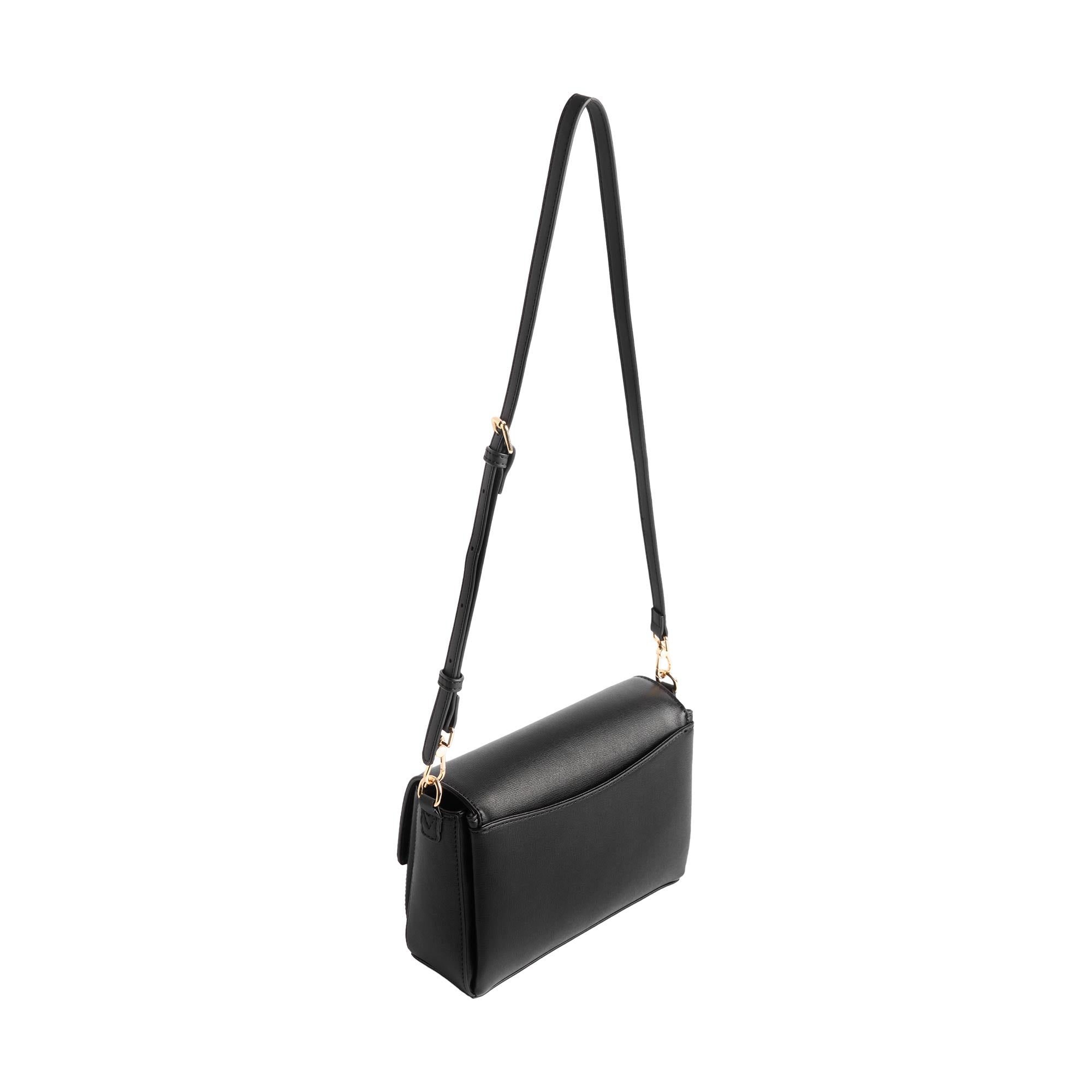 Bolso Bandolera Con Solapa