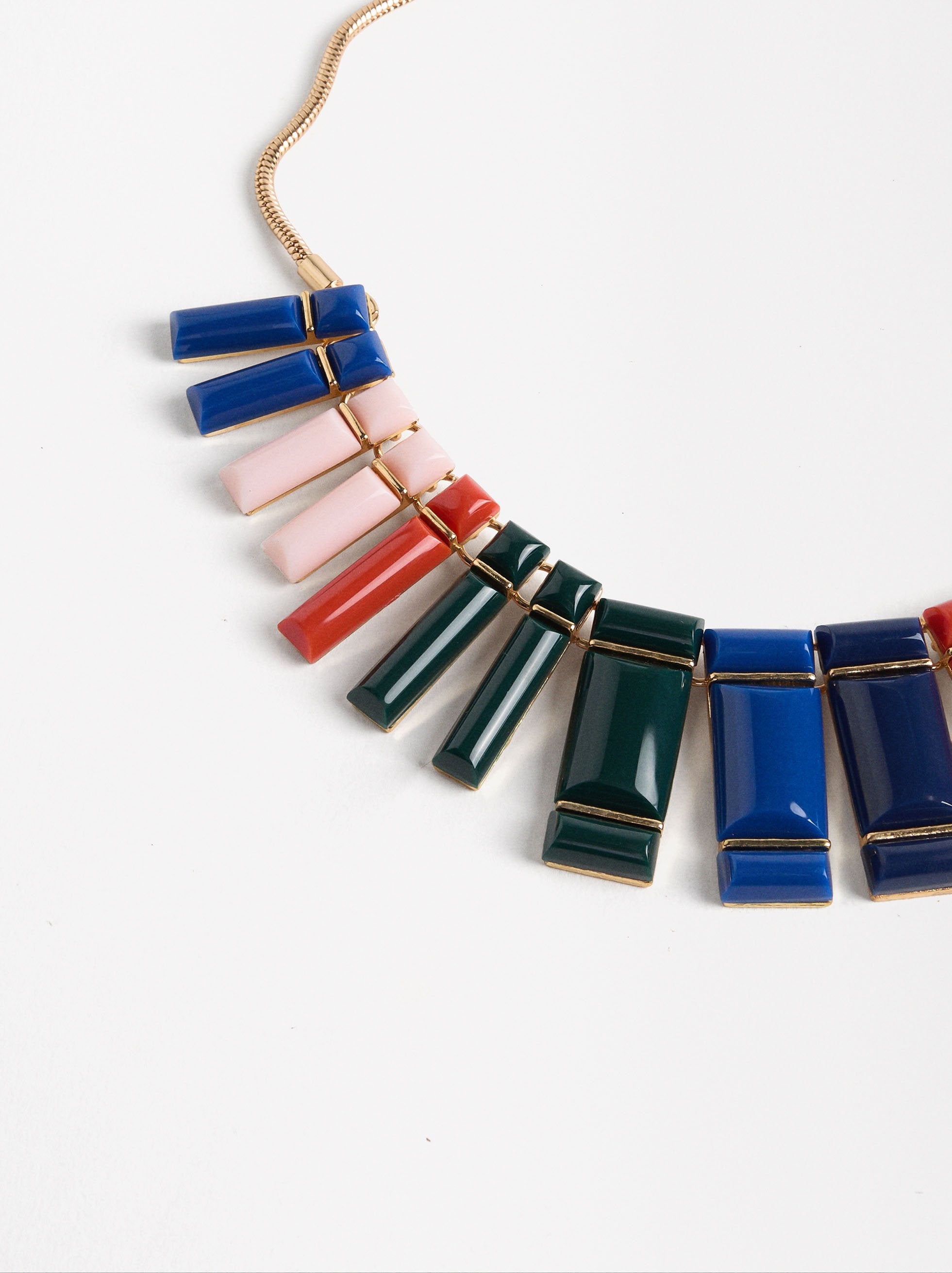 Collar Multicolor De Resina