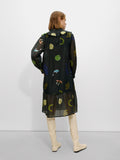 Vestido Midi Estampado
