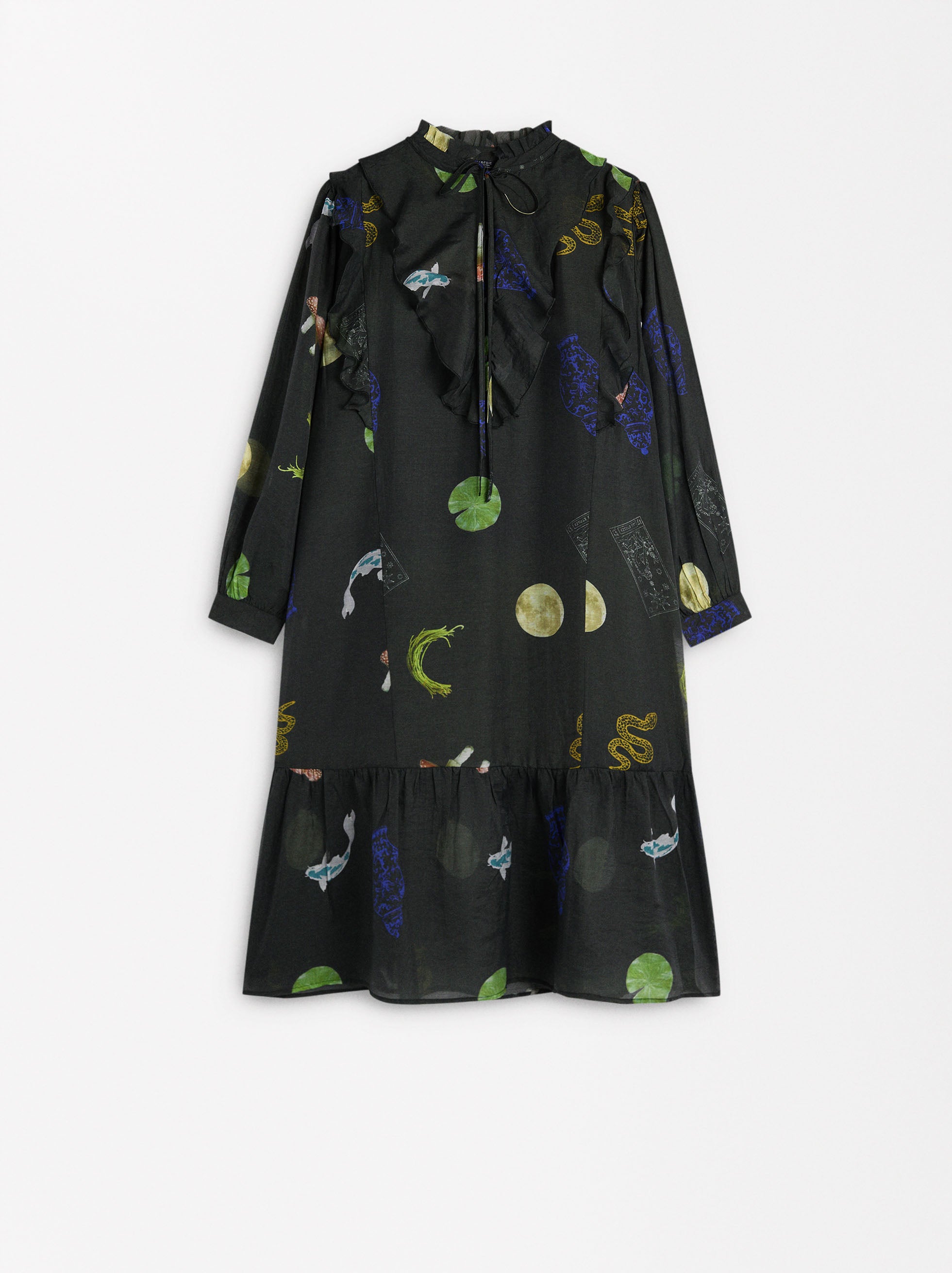 Vestido Midi Estampado