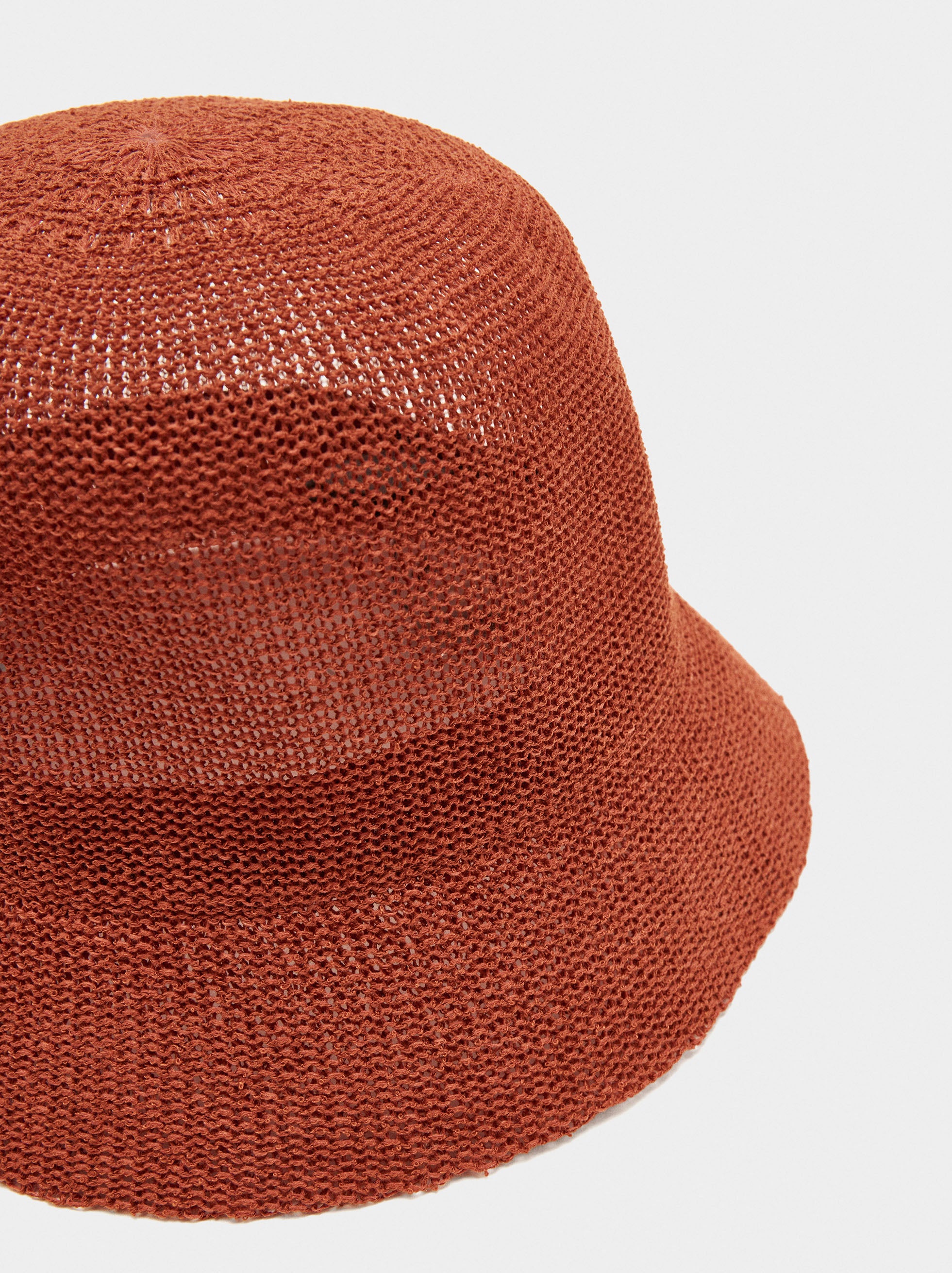 Sombrero Bucket De Punto