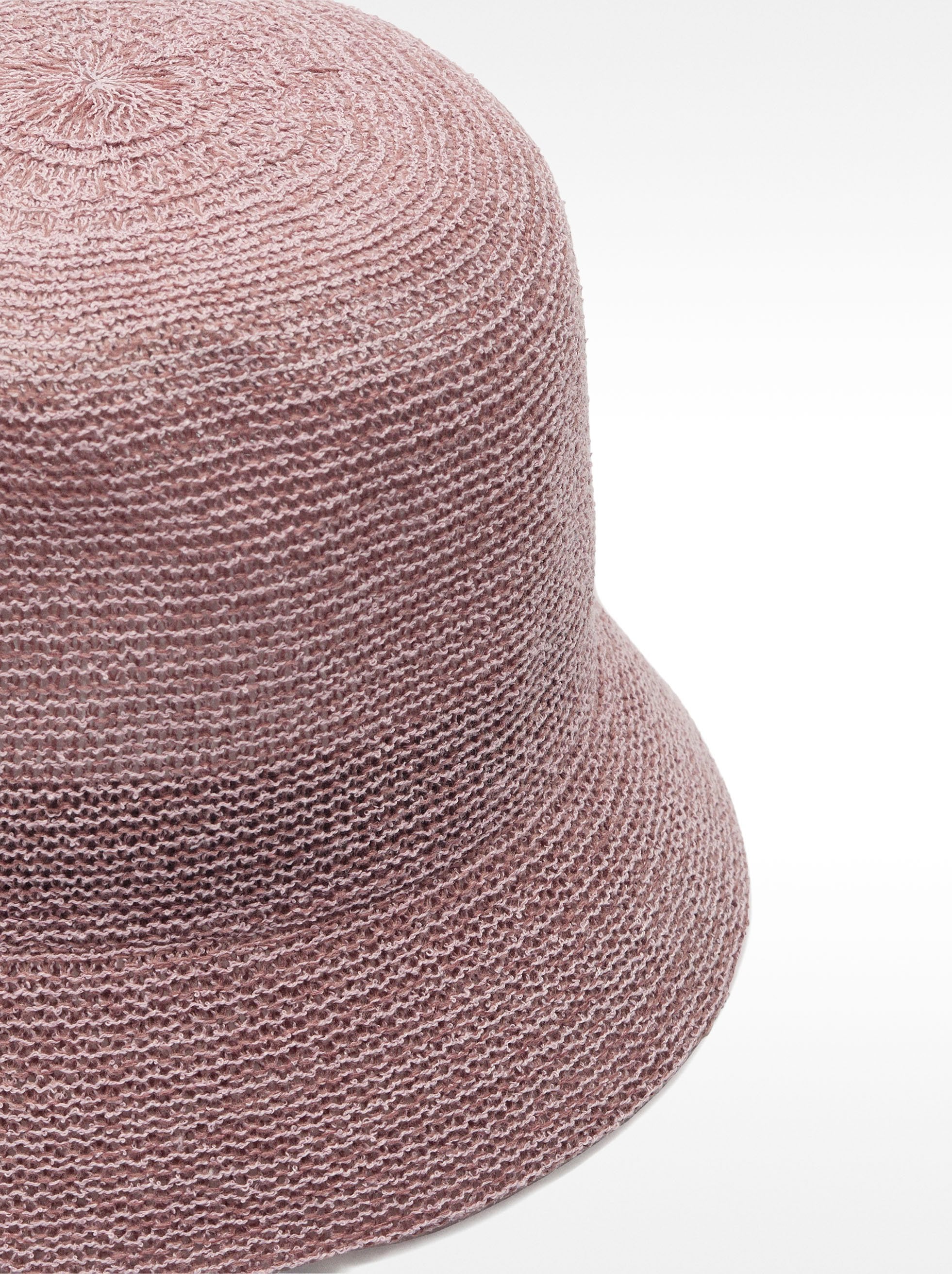 Gorro Bucket De Punto