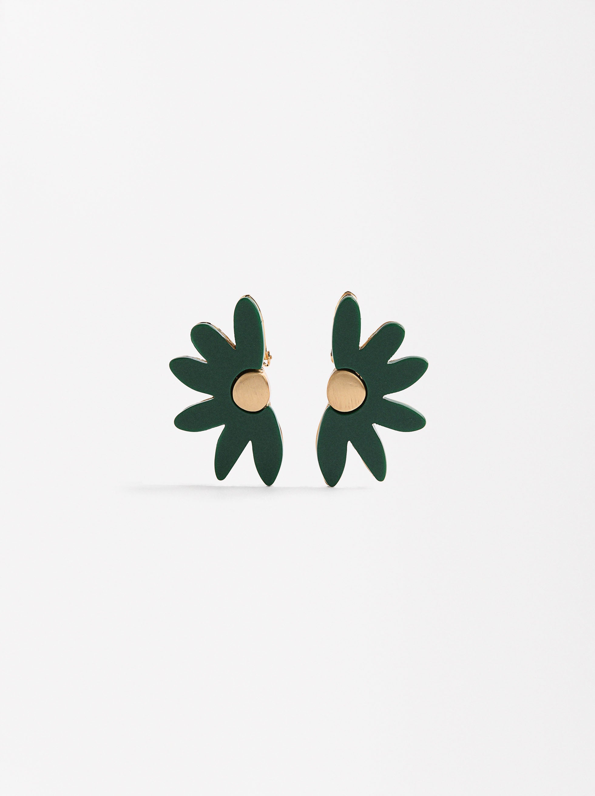 Aretes Media Flor