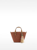 Cartera Tote De Efecto Rafia