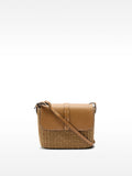 Cartera De Bandolera Efecto Rafia