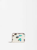 Billetera Estampada Con Corazones