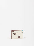 Billetera Estampada Con Corazones
