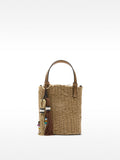Bolso Bombonera Efecto Rafia