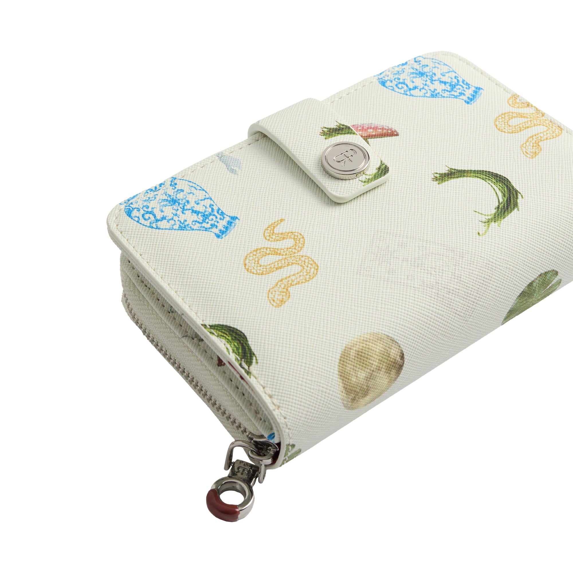 Cartera Estampada Con Textura
