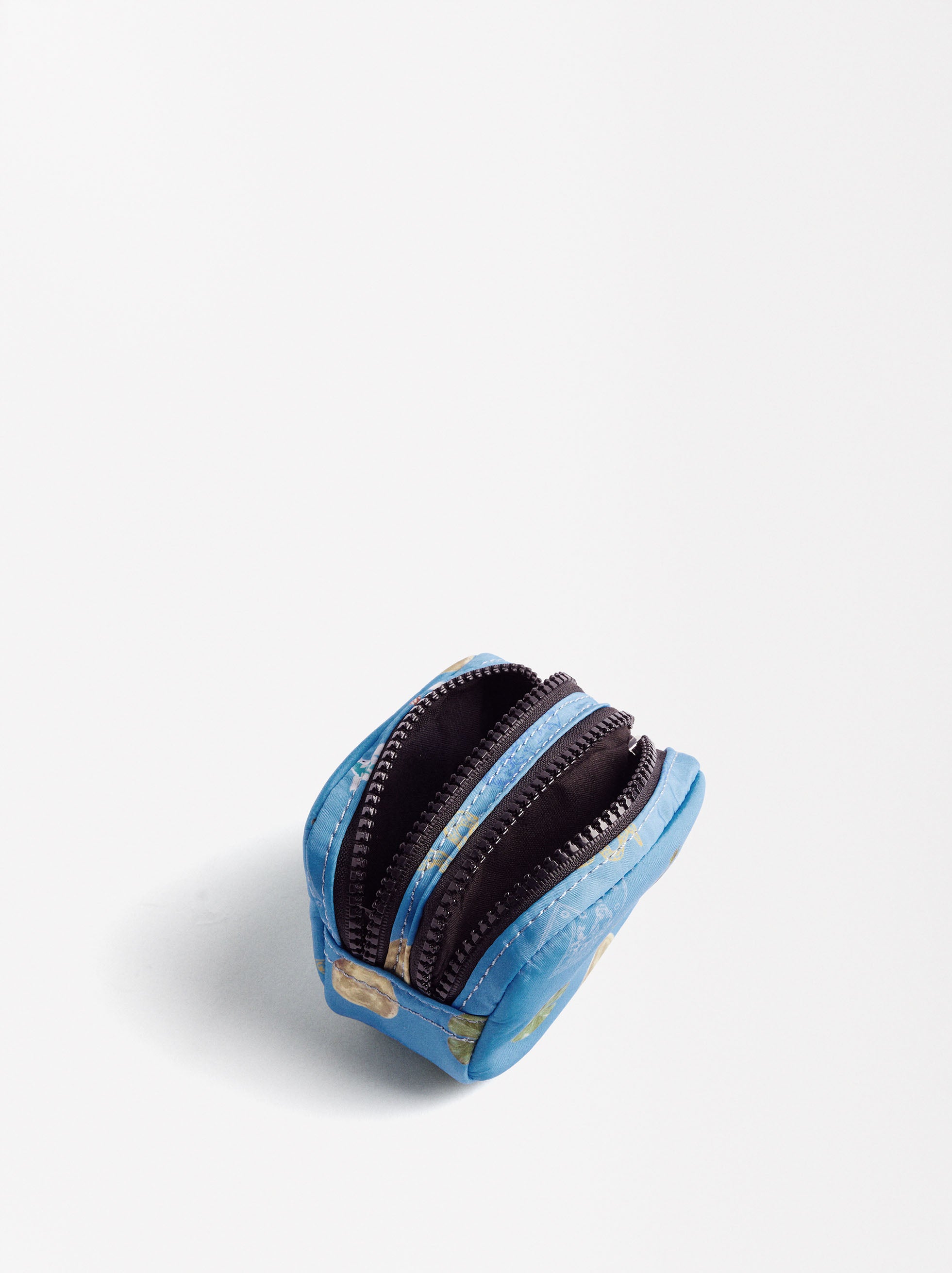 Monedero De Nylon Estampado