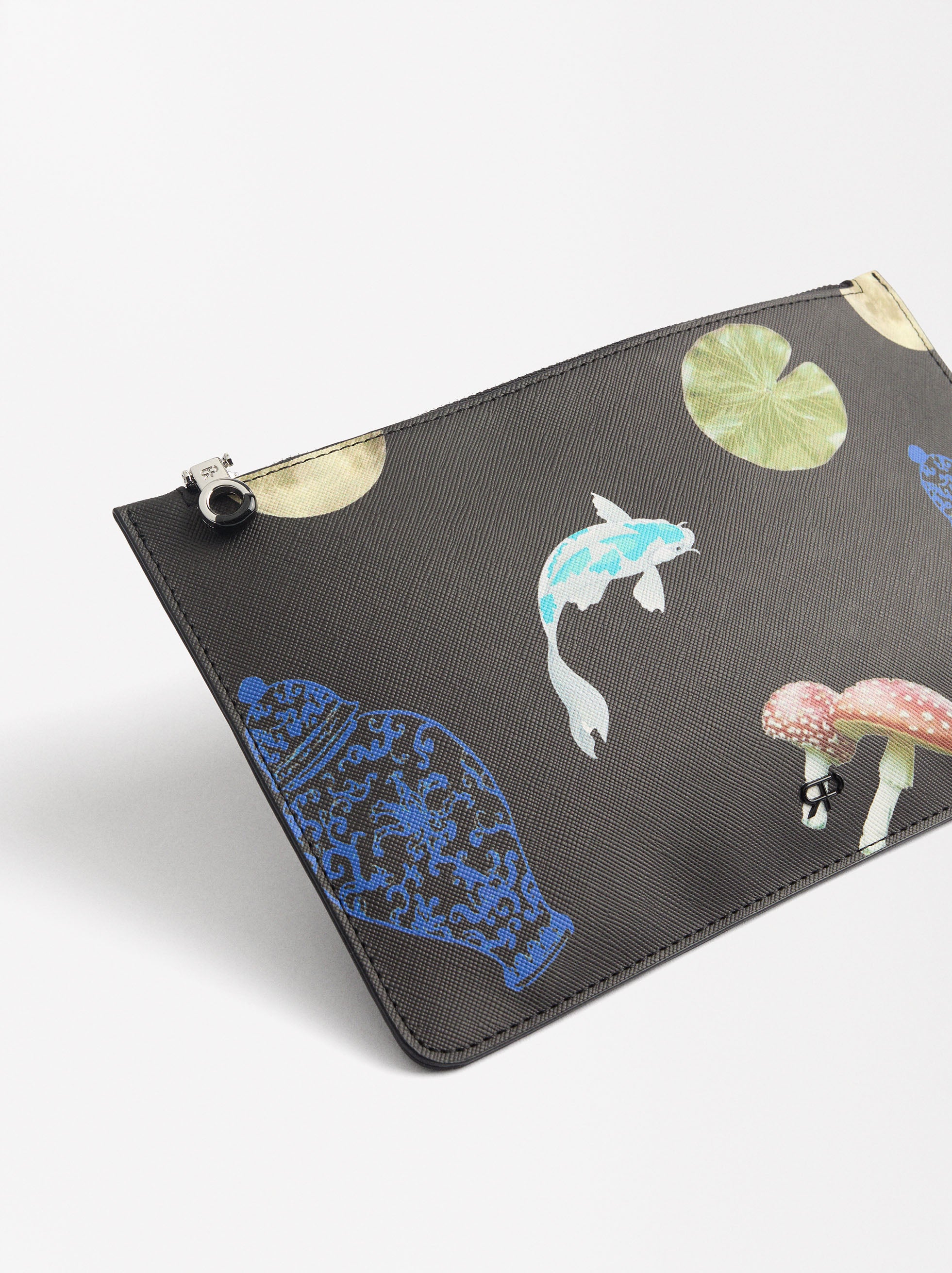 Bolsa Multiusos Estampada Con Textura