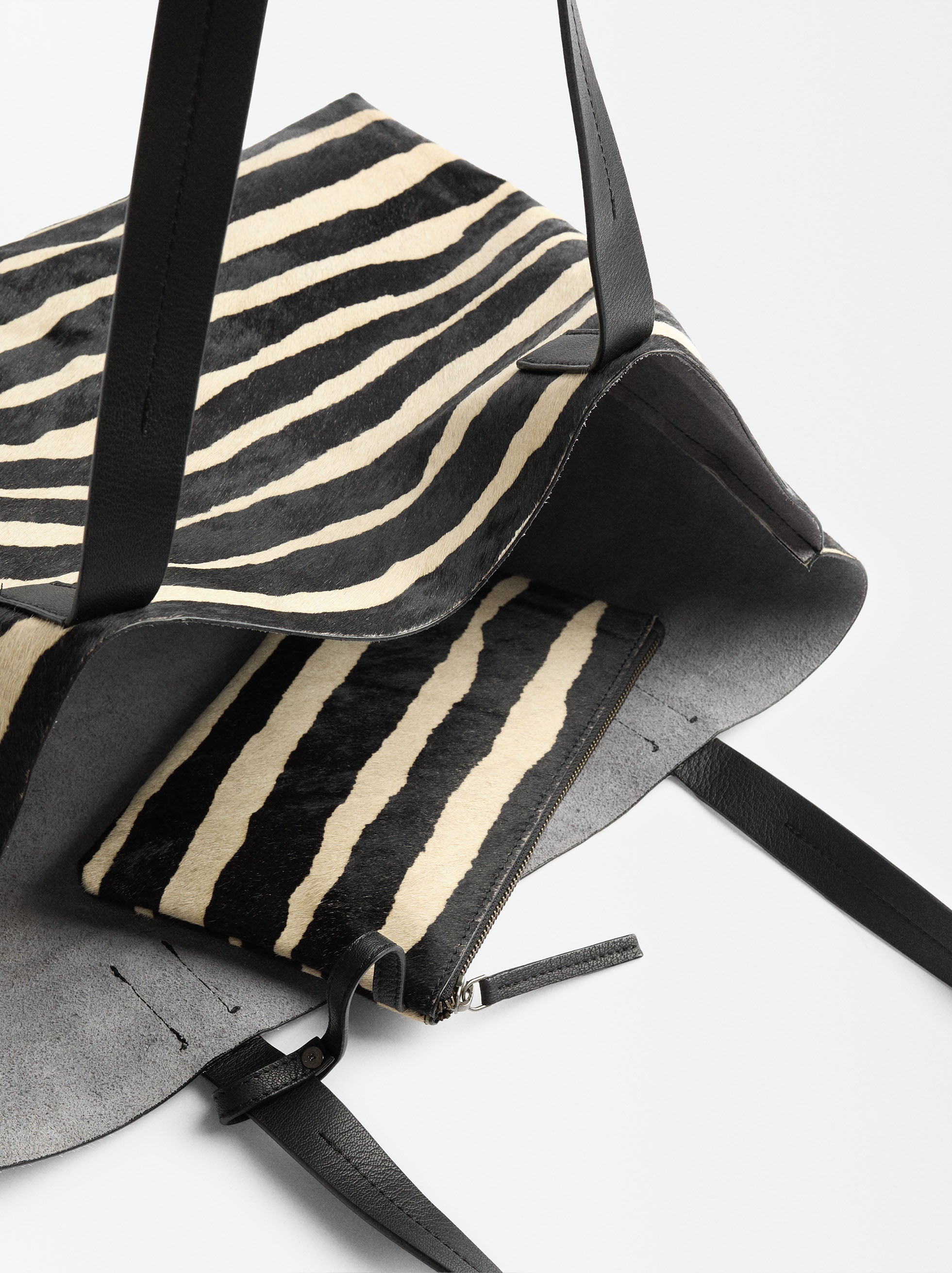Bolso Shopper De Piel