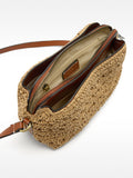 Bolso Bandolera Efecto Rafia