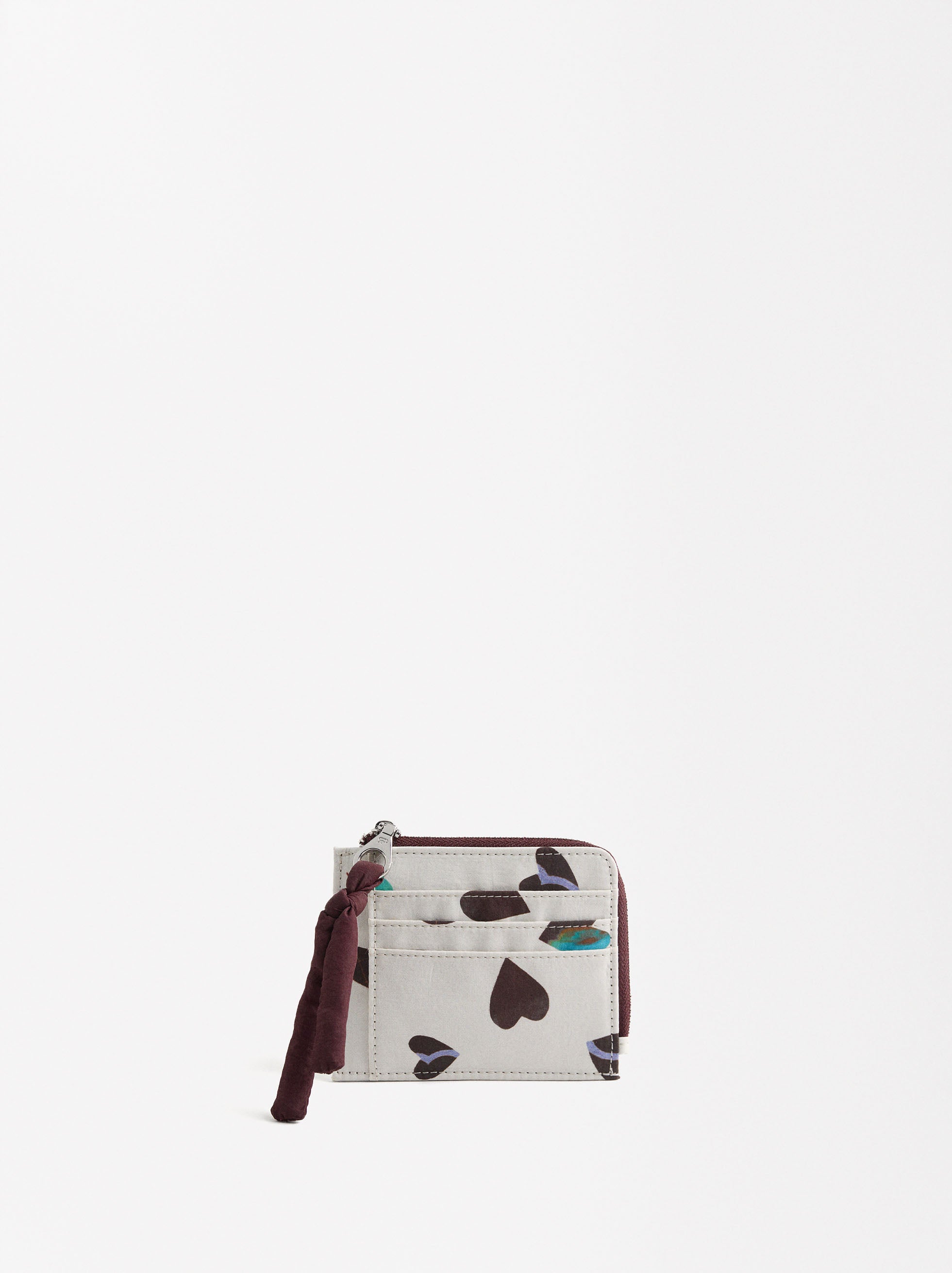 Tarjetero De Nylon Estampado