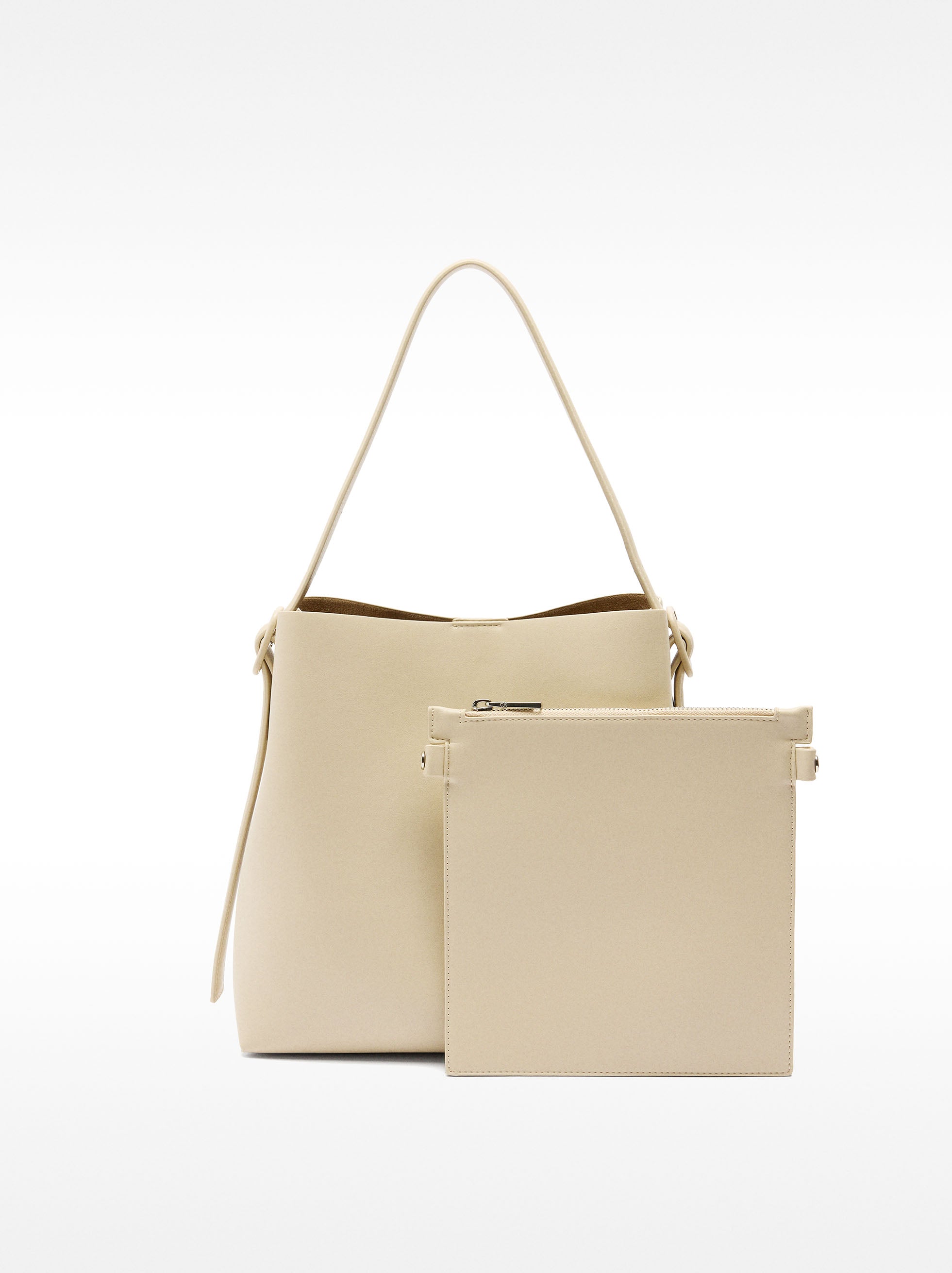 Cartera De Hombro Con Bolsa Removible