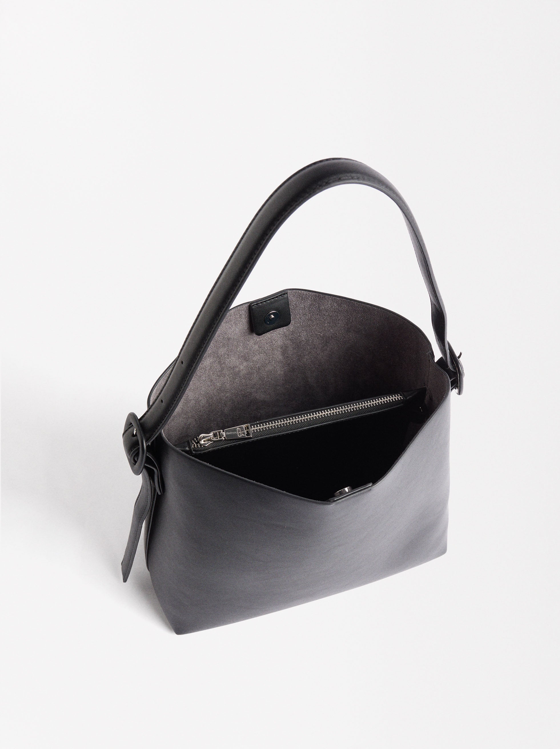 Cartera De Hombro Con Bolsa Removible