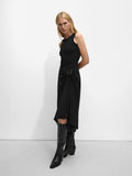 Vestido Midi Drapeado