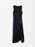 Vestido Midi Drapeado