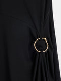 Vestido Midi Drapeado