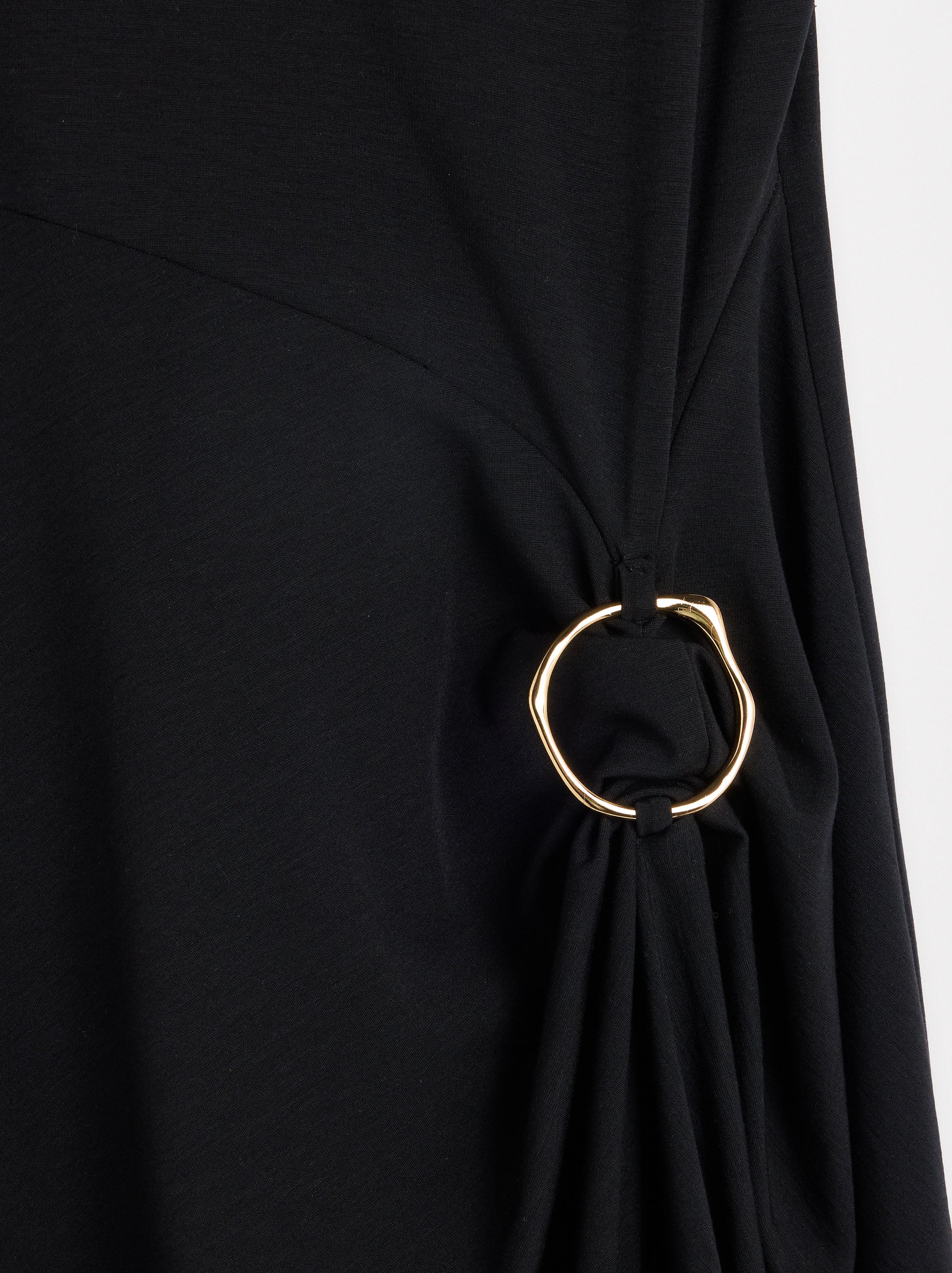 Vestido Midi Drapeado