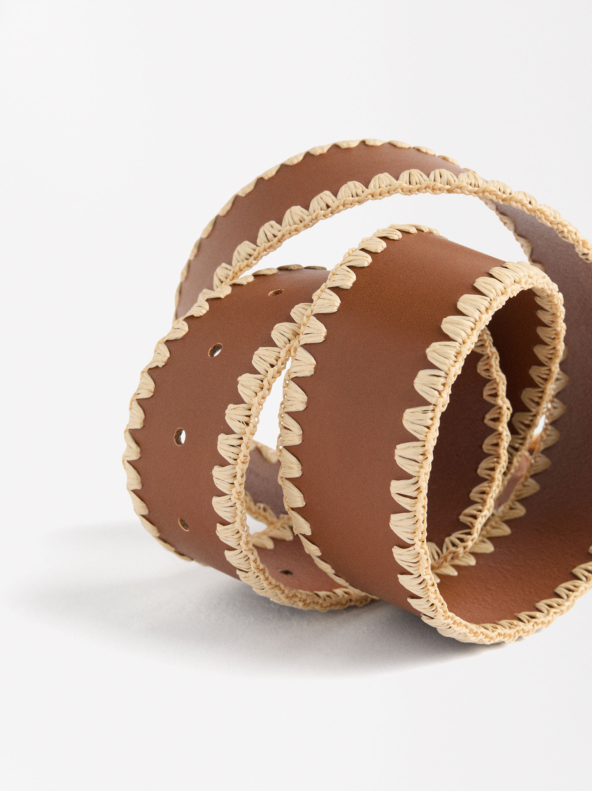 Cinturón Bordado Decorativo