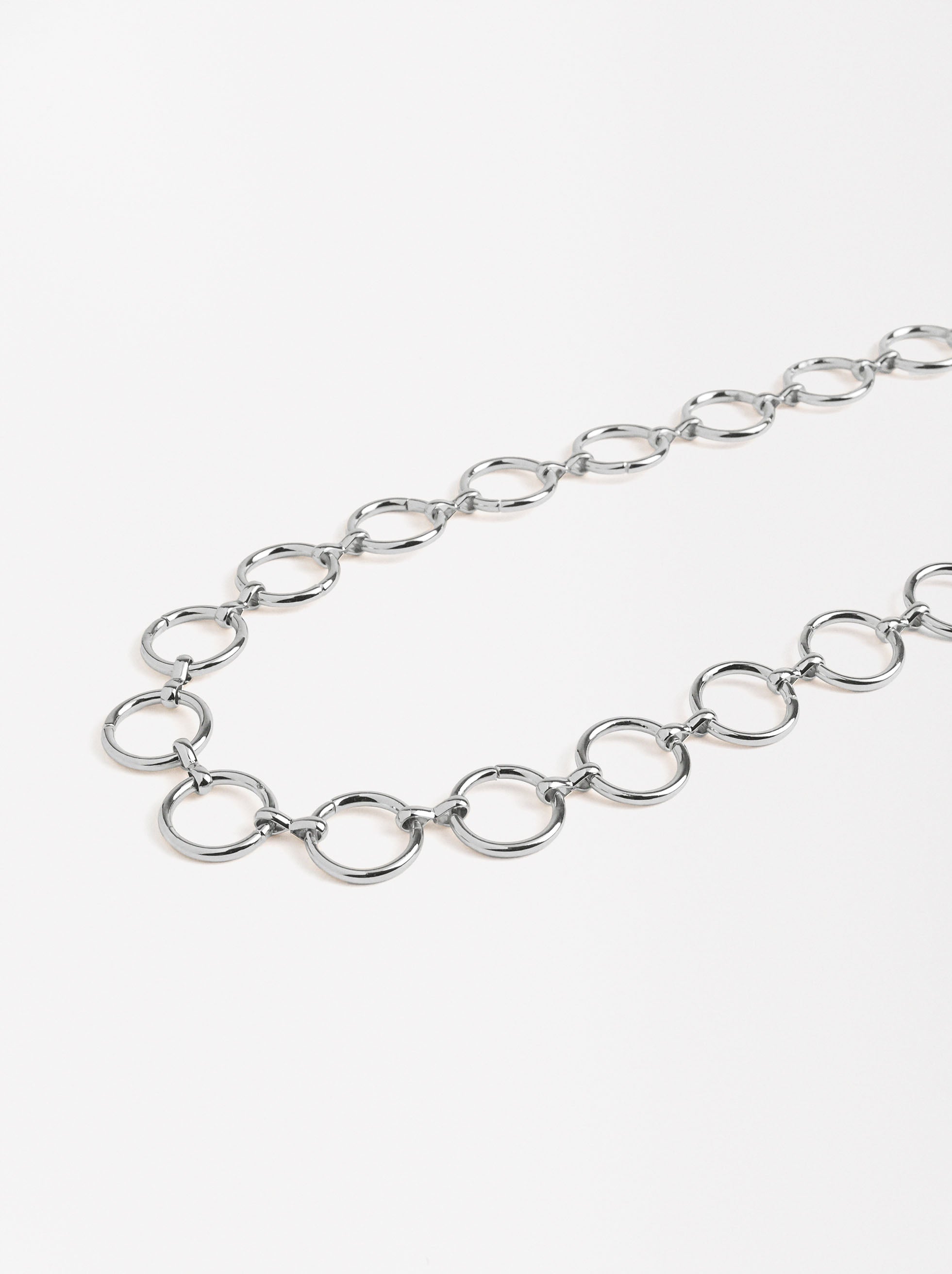 Cinturón De Cadena Con Aretes