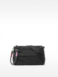 Cartera Bandolera De Nylon Con Bolsillo Exterior
