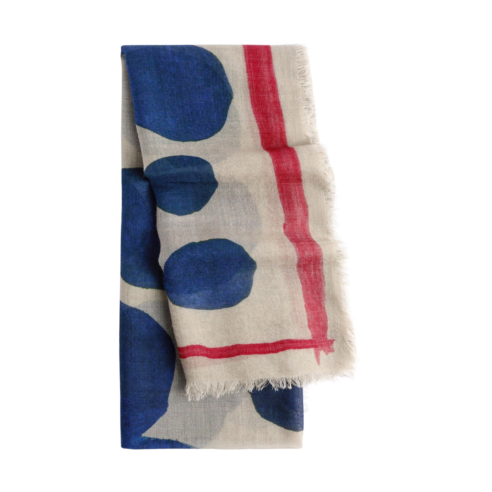 Pañuelo Estampado De Lana