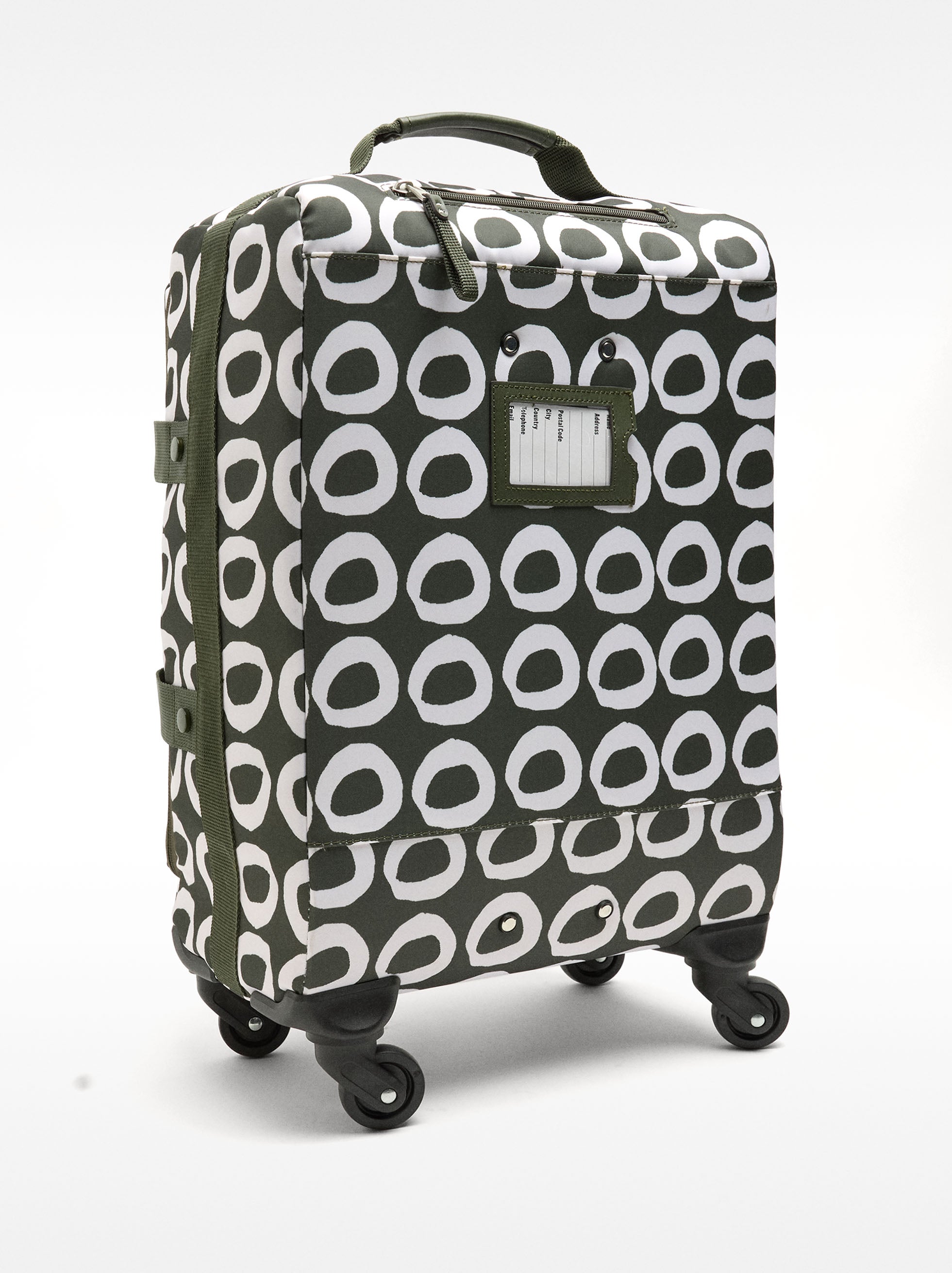 Maleta De Viaje De Nylon Estampada