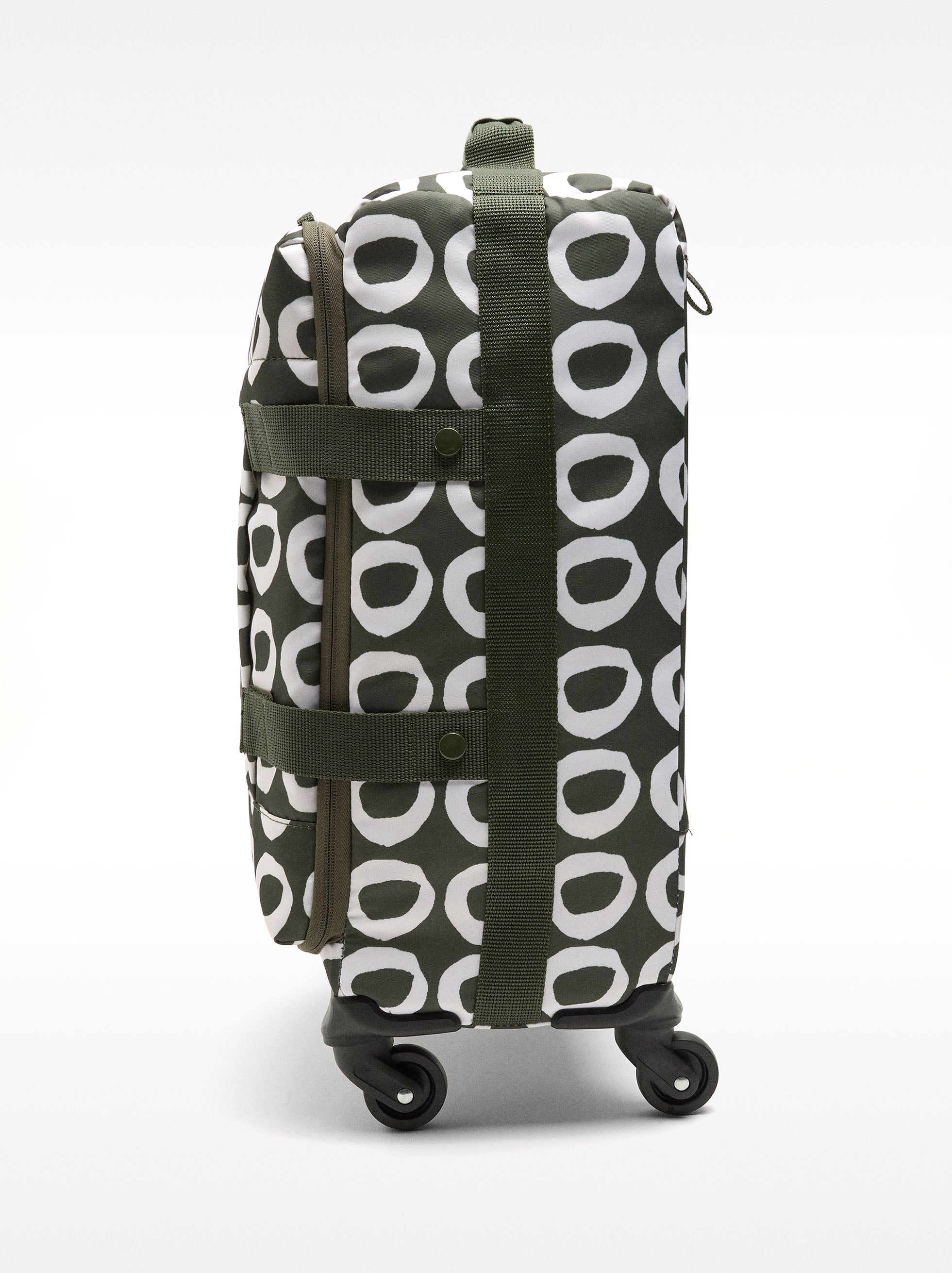 Maleta De Viaje De Nylon Estampada