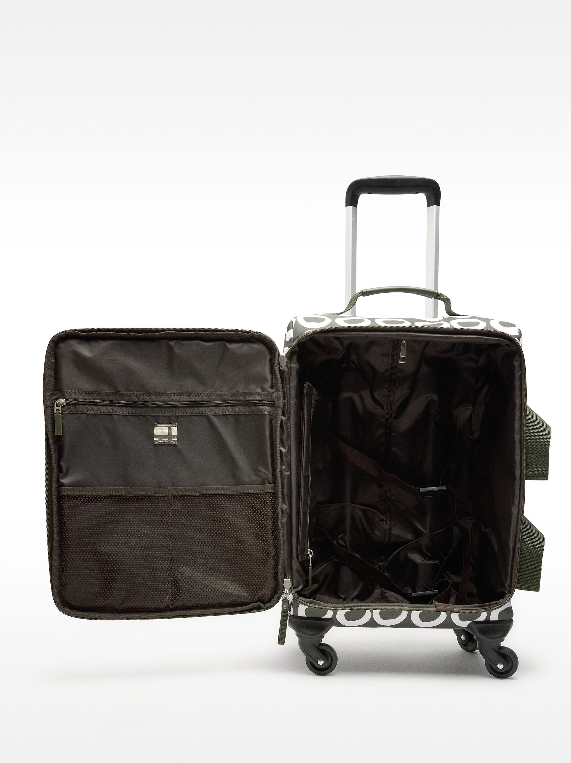 Maleta De Viaje De Nylon Estampada