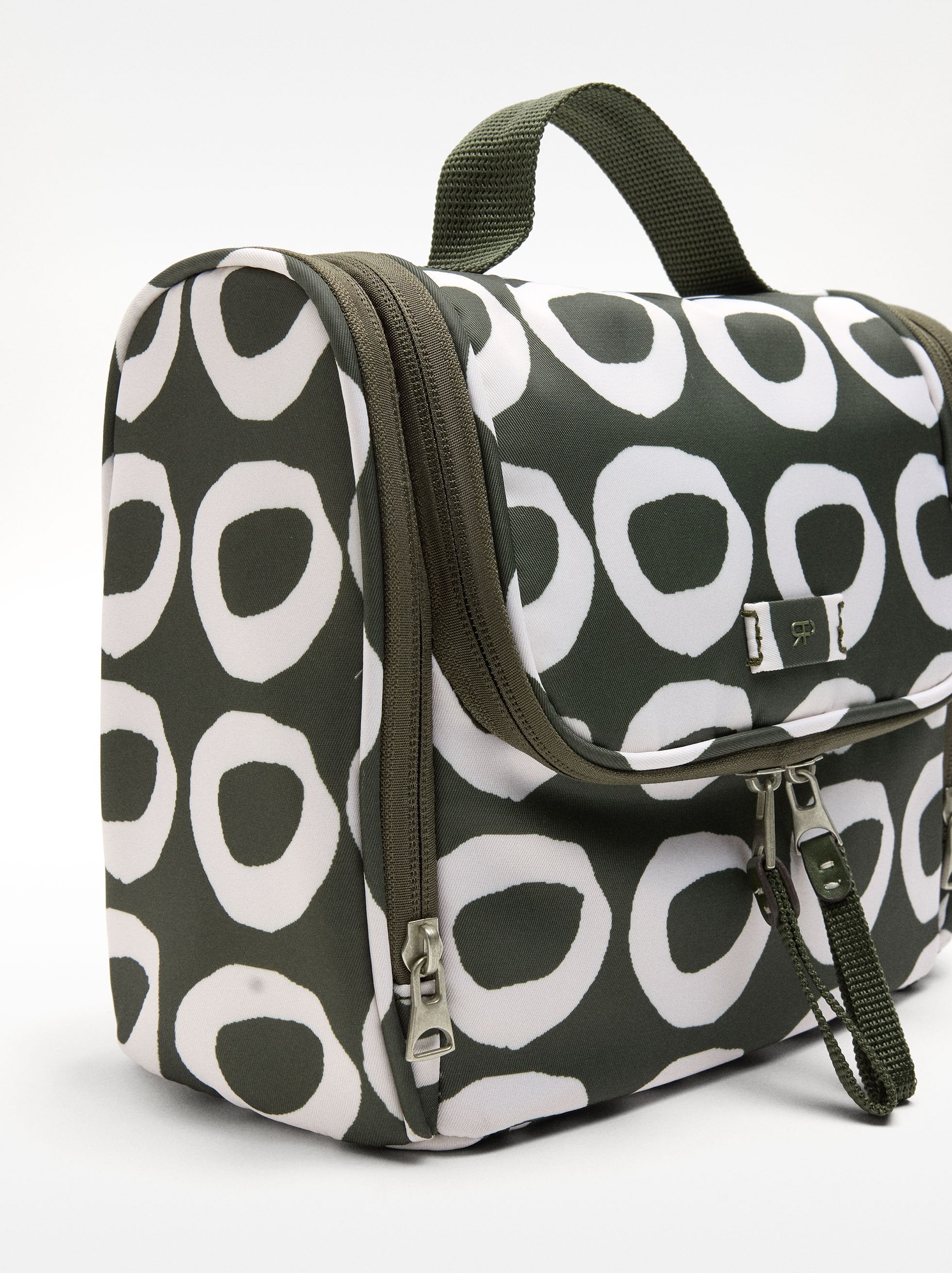 Neceser De Nylon Estampado