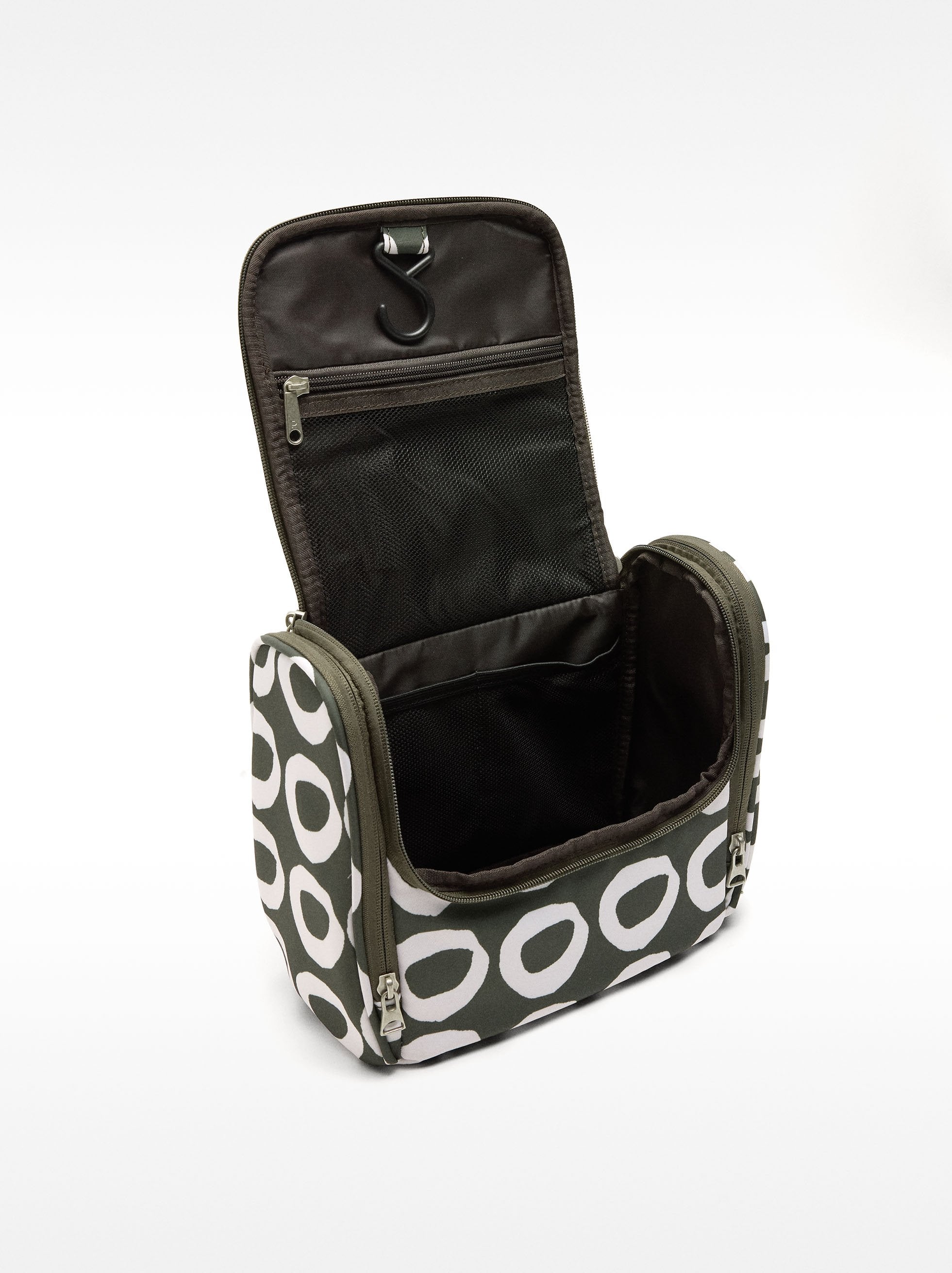 Neceser De Nylon Estampado
