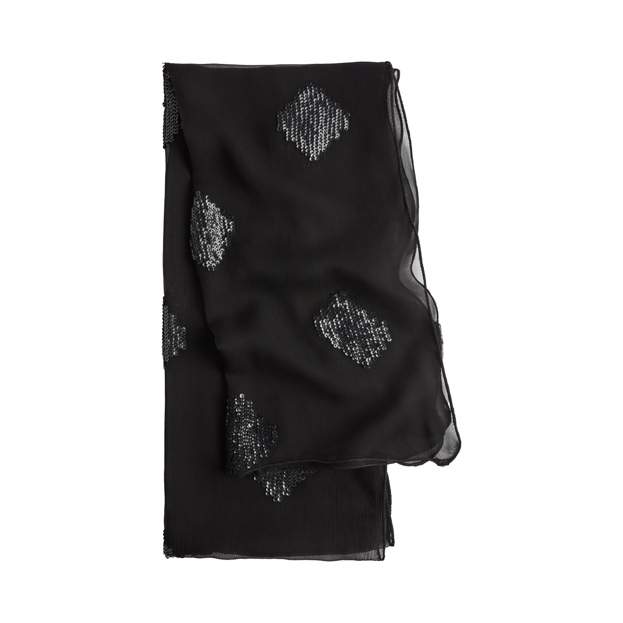 Pañuelo De Ceremonia Con Lentejuelas