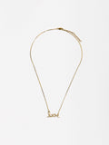Collar Fino Love - Acero Inoxidable