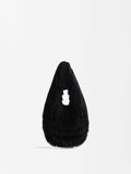 Bolso De Hombro Efecto Pelo