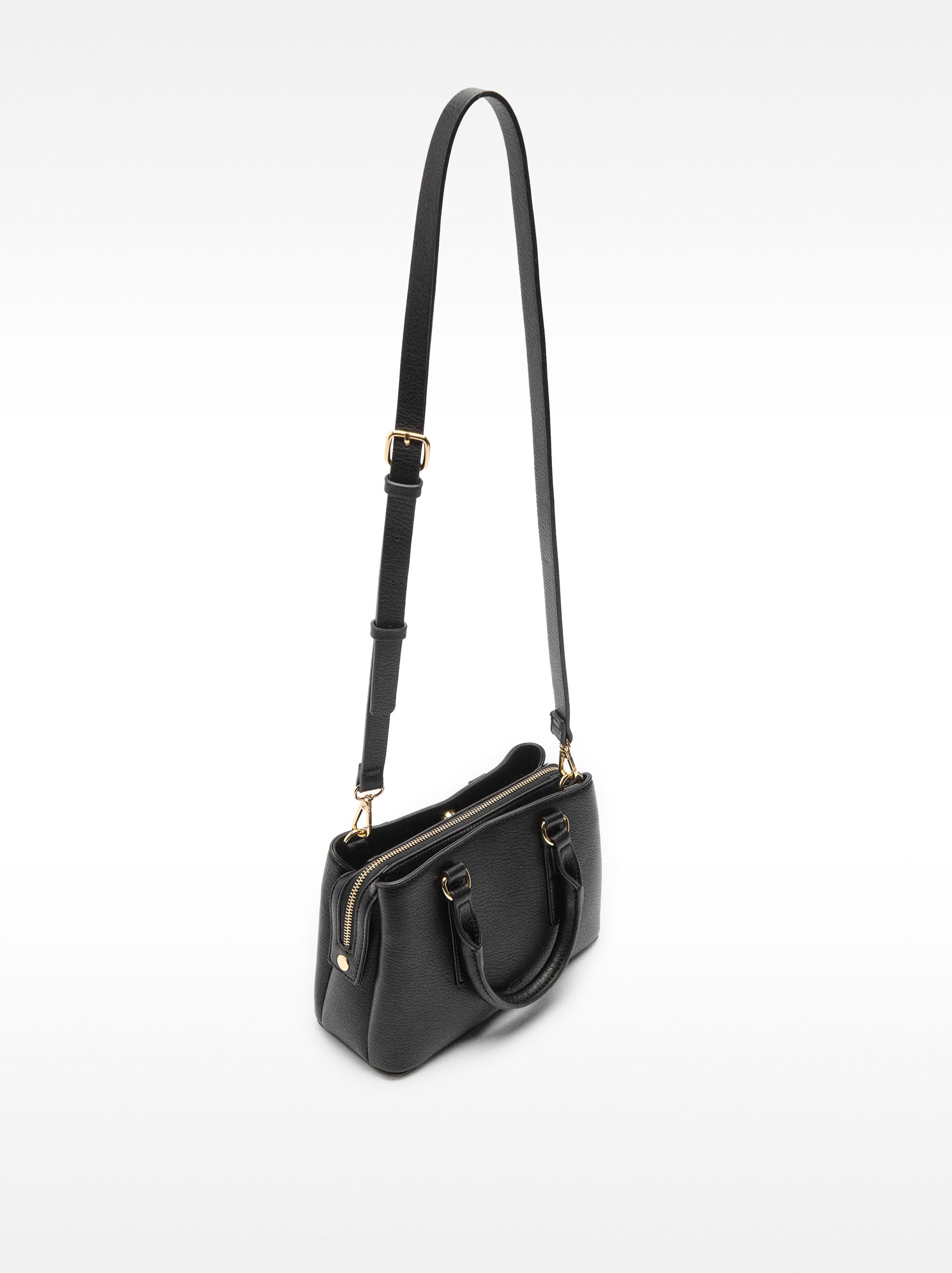 Cartera Tote Con Bandolera