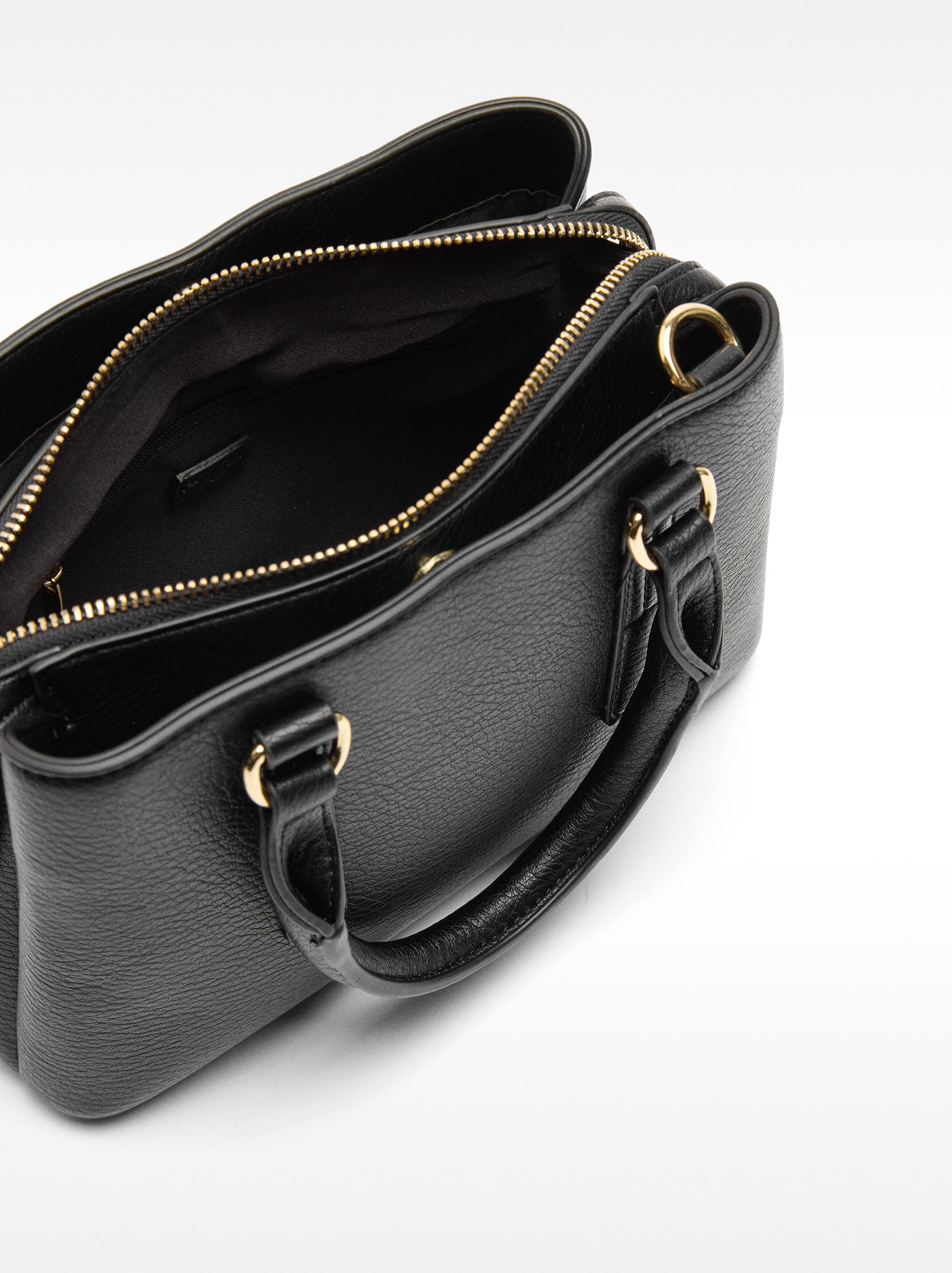 Cartera Tote Con Bandolera