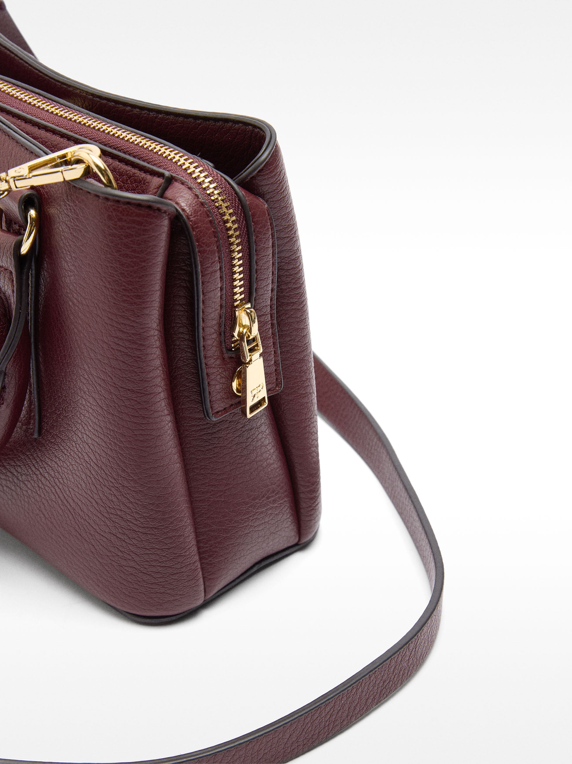 Cartera Tote Con Bandolera