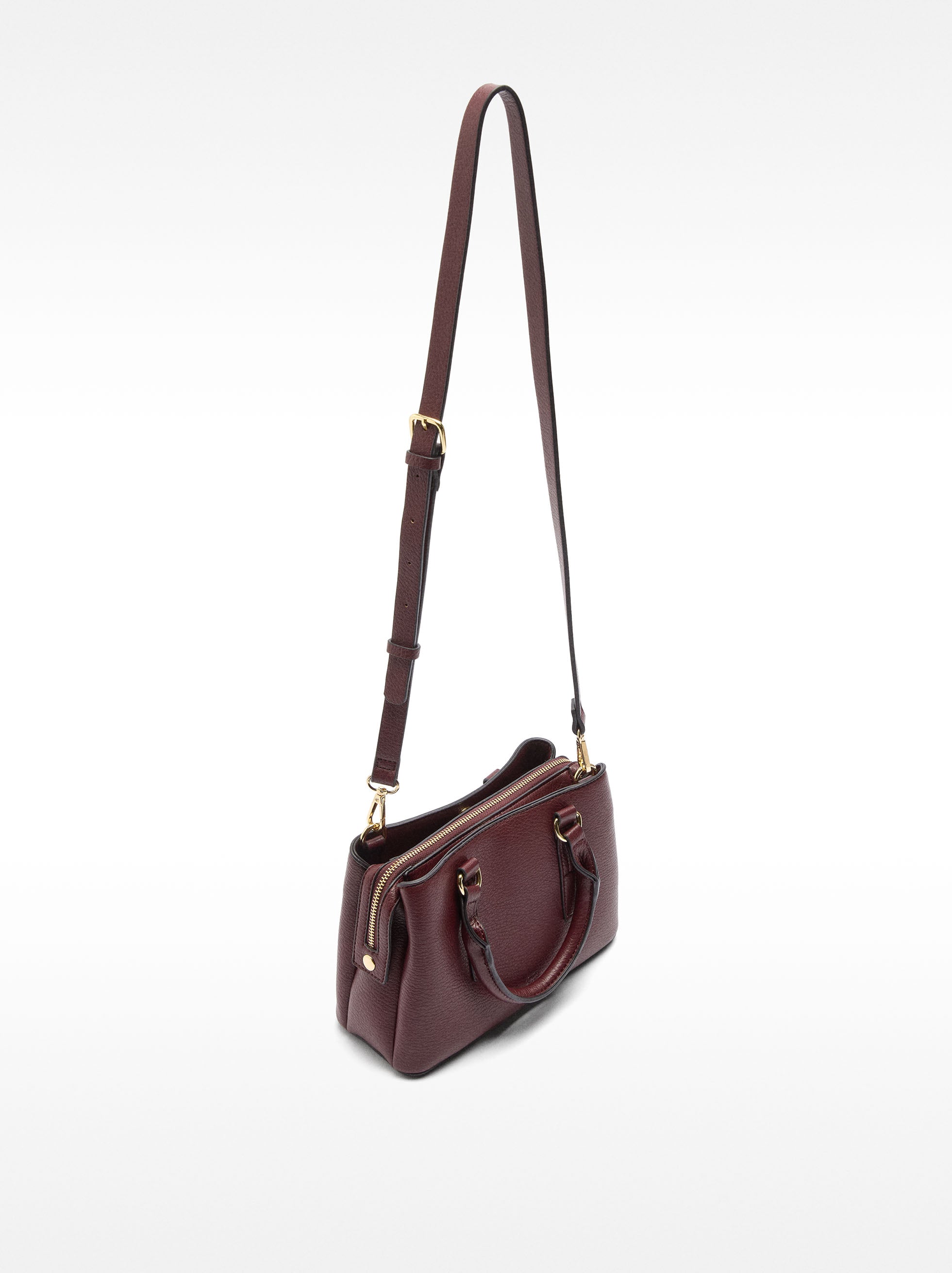 Cartera Tote Con Bandolera